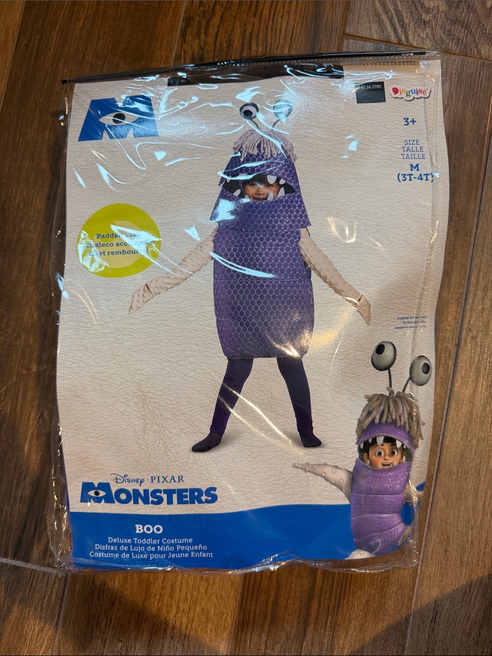 Monsters Inc Boo Costume 3T/4T